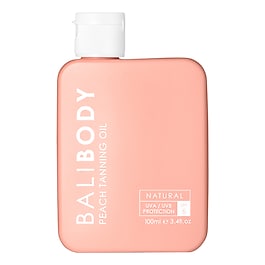 SPF6 Peach tanning oil